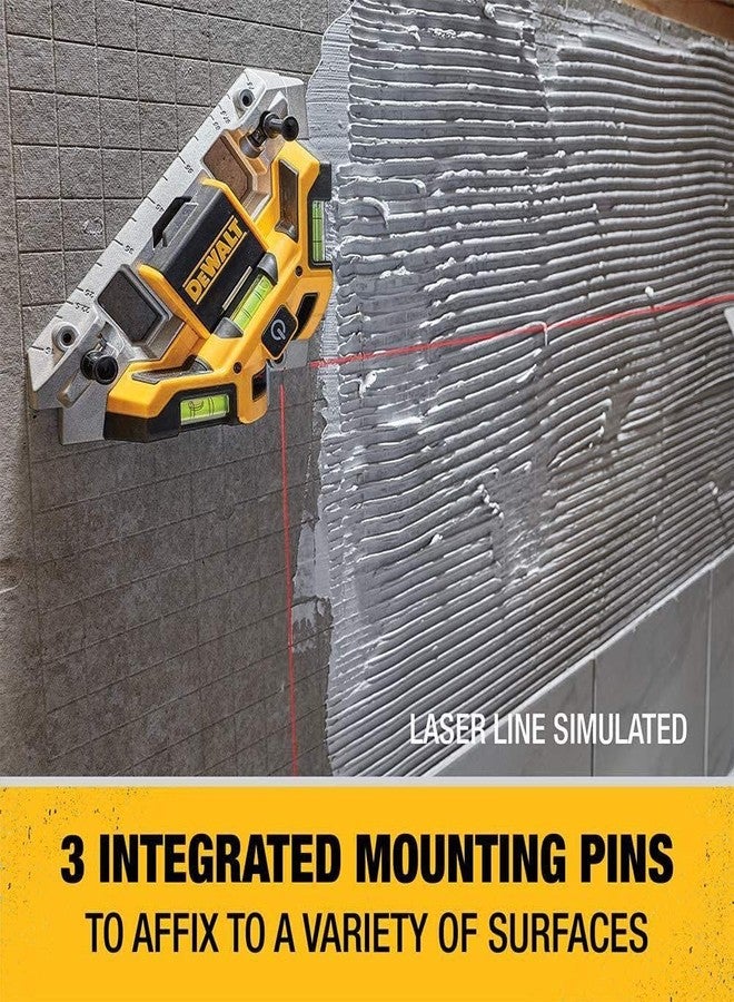 DEWALT DW0802 33'. Laser Square, Yellow - Image 3