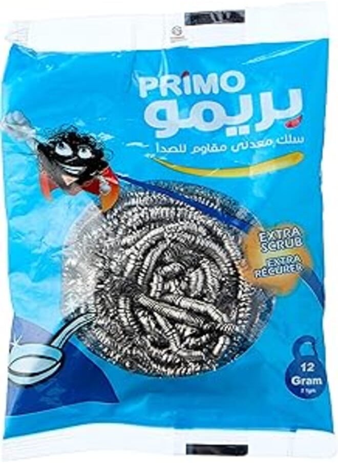 PRIMO Stainless Steel Scourer 12 Gram, Made in Egypt Silver - pzsku/ZA788DA14C59E2C750AE4Z/45/_/1722278668/82d1207b-f0f6-40f4-8ec7-634c516c90de