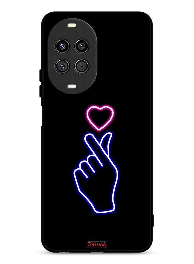 Tolwak غطاء حماية لهاتف هواوي نوفا 14 5G بتصميم قلب فني