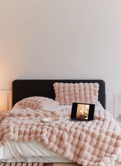 Sharpdo Winter Thickened Rabbit Fleece Blanket, Bedroom Double-sided Plush blanket, Cozy Fluffy Soft Warm Nap Blanket, 180*200 cm  - Image 1