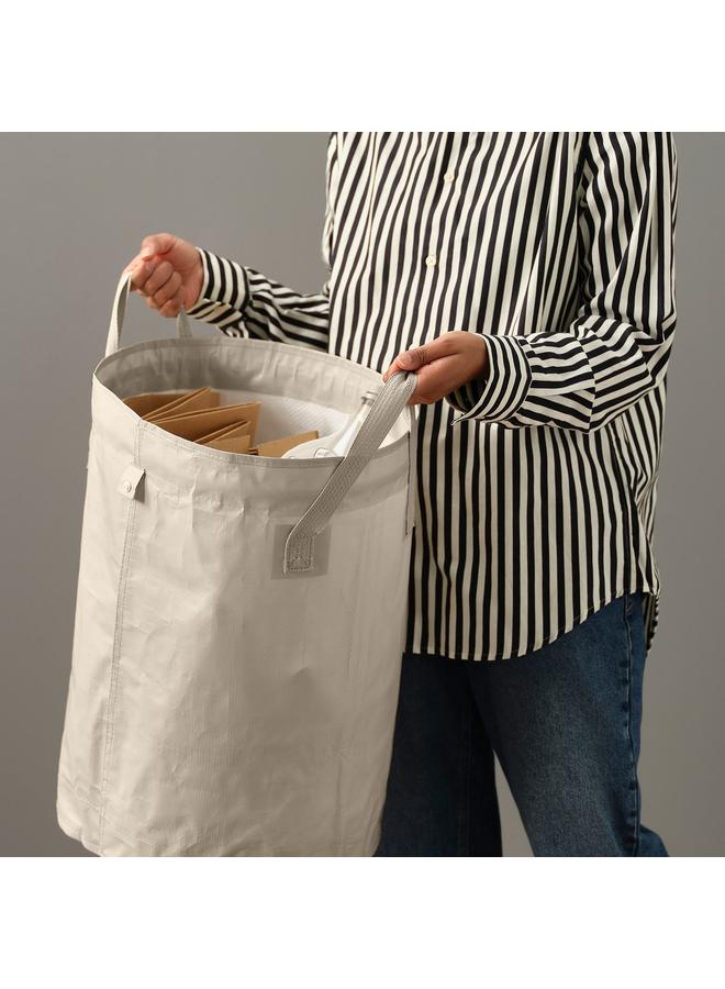 Zaboon Sorting Bag With Lid, Light Grey-Beige, 50 L - Image 4