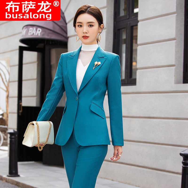 بدلة بوسارون بوسالون ذات الأكمام الطويلة للنساء 89138 - Image 4