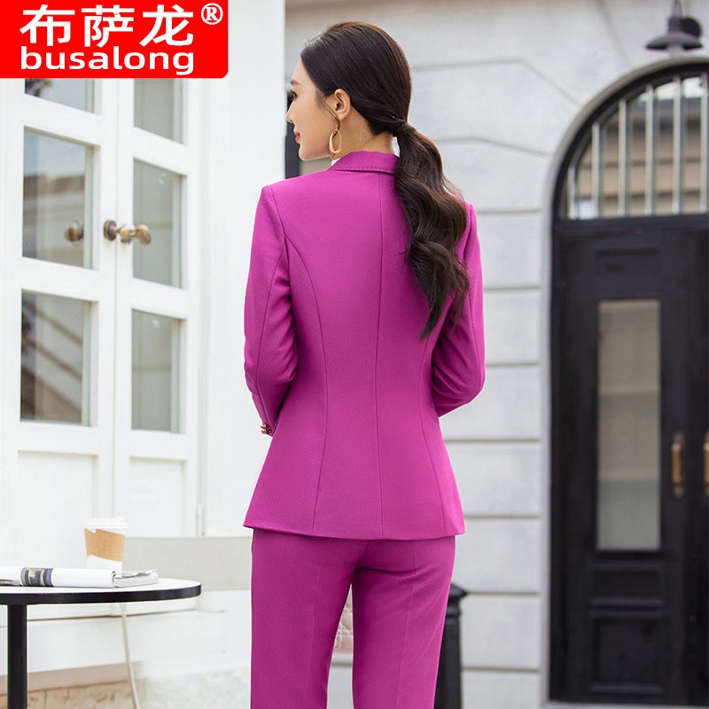 بدلة بوسارون بوسالون ذات الأكمام الطويلة للنساء 89138 - Image 3