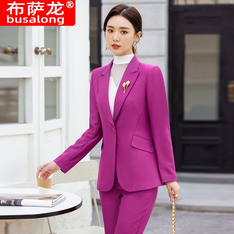 بدلة بوسارون بوسالون ذات الأكمام الطويلة للنساء 89138 - Image 5