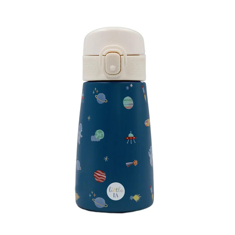 ليتل اي ايه Cosmic Stainless Steel Water Bottle