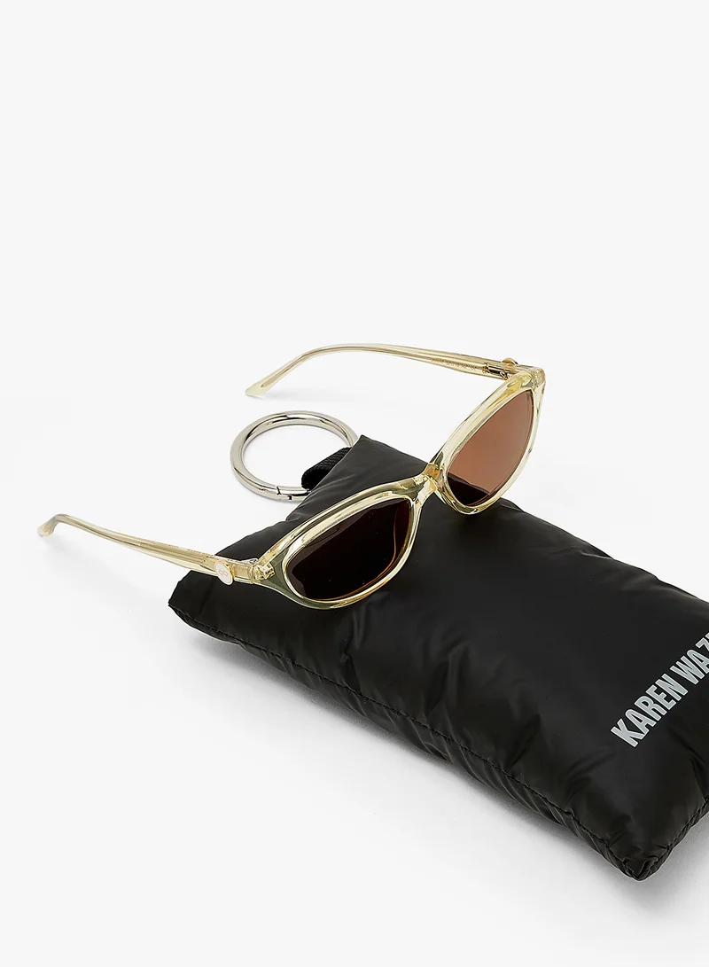 KAREN WAZEN Serene Cat Eye Sunglasses