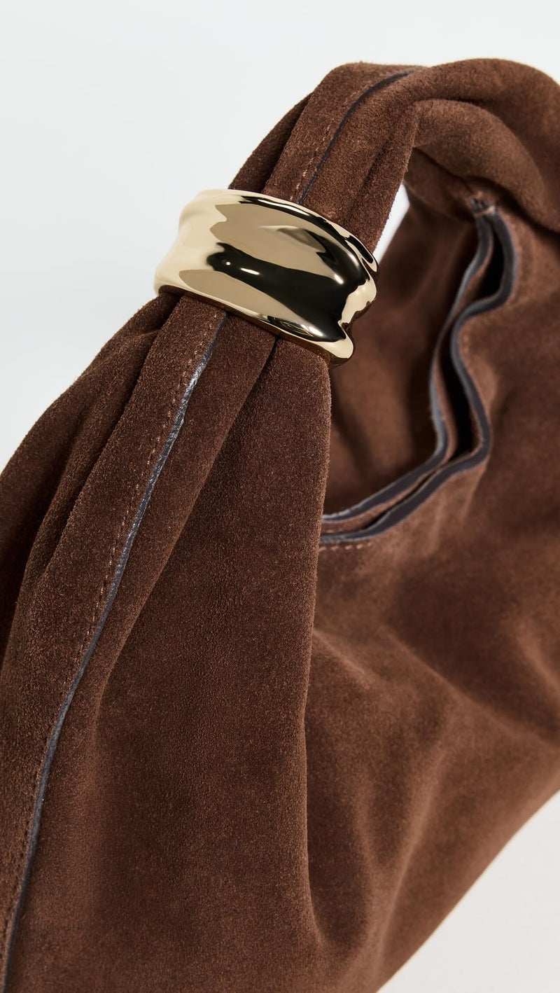 Made Well Madewell Women's Suede Hand Held Ring Pouch, Soft Mahogany, One Size - Image 4