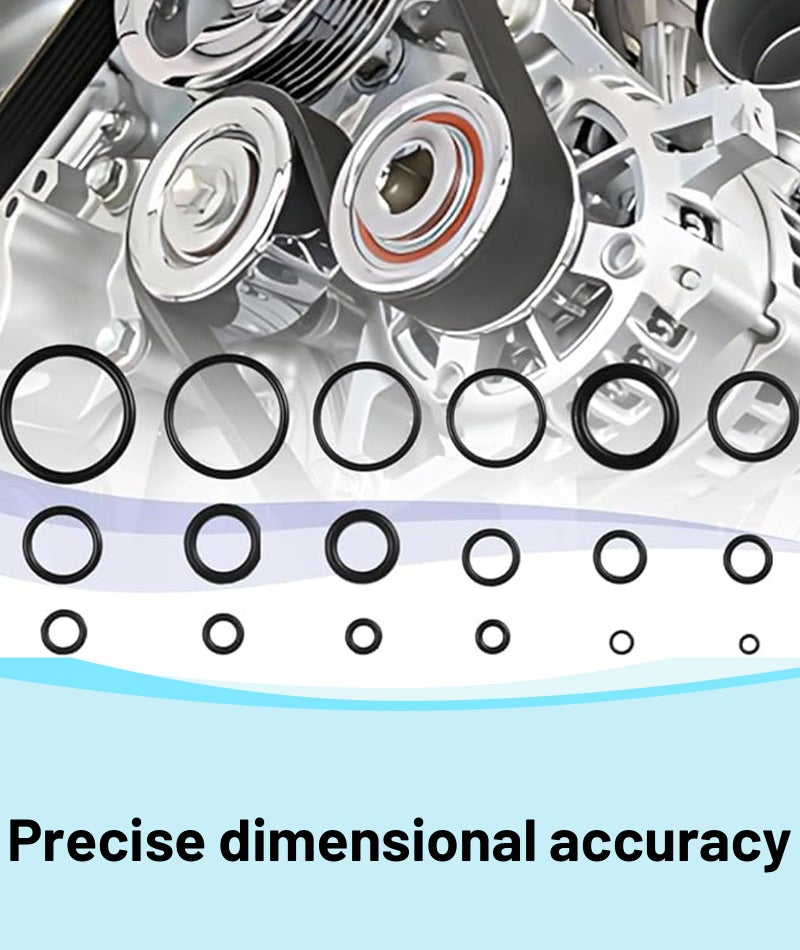 Korvika 200 Pcs O Ring, O Ring For Pressure Washer Gun, Rubber Washer Ring Set For Various Sizes, Durable O Rings For Maintenance - Image 4