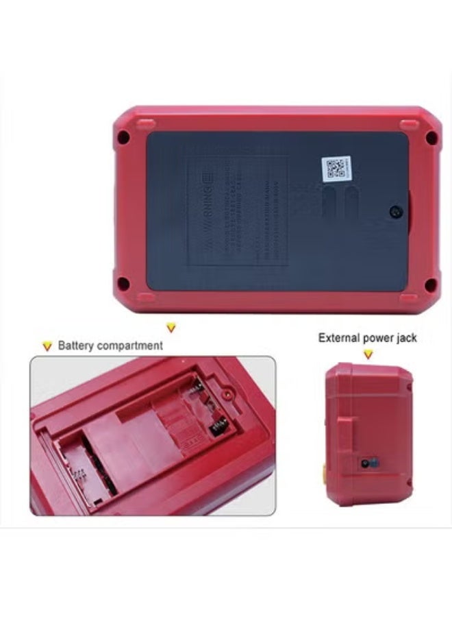 UNI-T 2500V Insulation Resistance Tester Earth Ground Resistance Voltage Tester Auto Rang Megohmmeter Backlight (UT502C) - Image 5