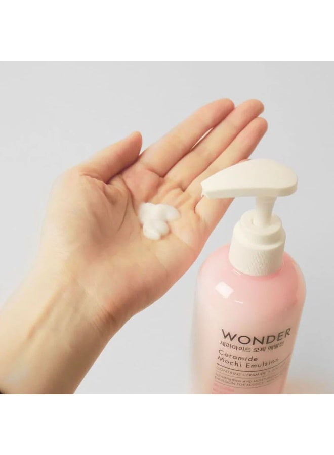 TonyMoly Wonder Ceramide Mochi Emulsion Face Moisturizer 300ml - Image 2