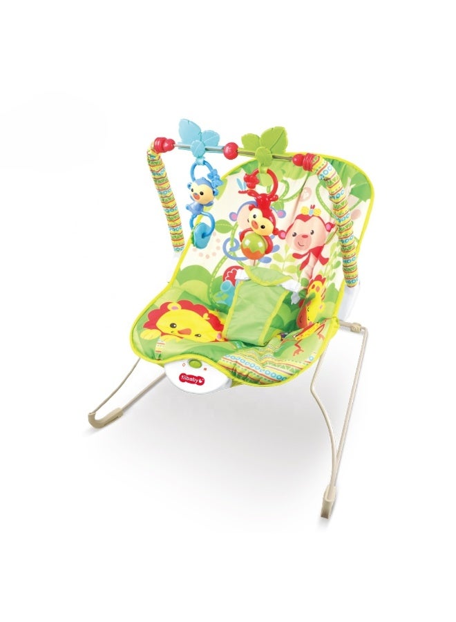 ibaby Multifunctional Baby Rockers, Music Vibration Rocking Bouncer, Foldable And Portable Rocking Chair With Toys - Image 3