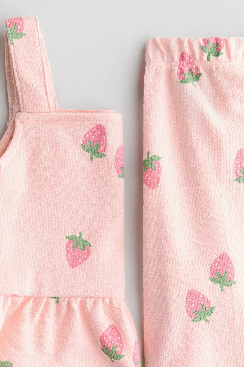 H&M 2-piece jersey set