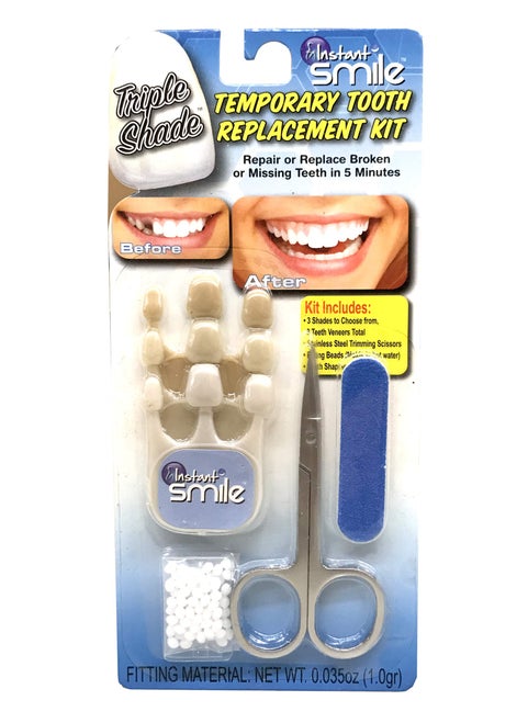 Instant Smile Triple Shade Temporary Tooth Kit - Replace A Missing Tooth in Just 5 Minutes! - pzsku/ZA7893BC236A8D2A1C8A9Z/45/1746210105/6debd0da-6b23-4f73-a79a-c56a3ac7de10