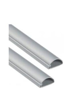 KNP KNP Electrical PVC Floor Trunking is an efficient and practical solution for organizing and protecting electrical cables in various settings Measuring 16mm x 65mm Pack of 6 this trunking is designed to accommodate multiple cables ensuring a neat and tidy installation.  - Image 1