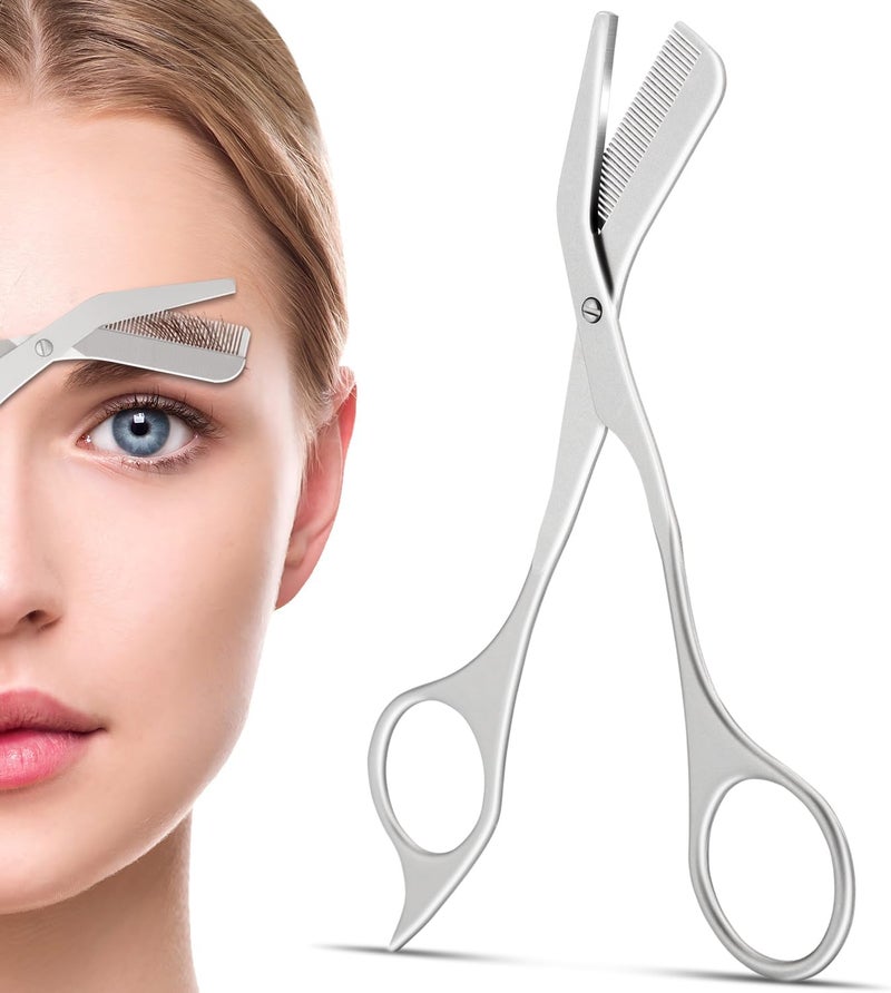With eyebrow scissors, unisex finishing beauty tool set - Image 1