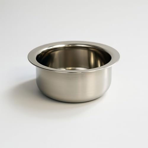 GALOOF Stainless Steel Kumbakonam Coffee Dabara Set | Heavy Gauge Mirror-Polished 100 ml Tumbler + 200 ml Bowl | Authentic South Indian Filter Coffee Dabara Set (100 ML, Pack of 6) - Image 4