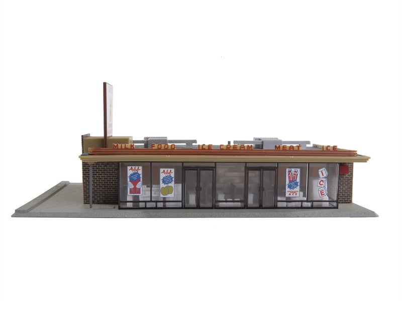 Life-Like Trains Life-Like Trains HO Scale Building Kits - Ace Super Market  - Image 2
