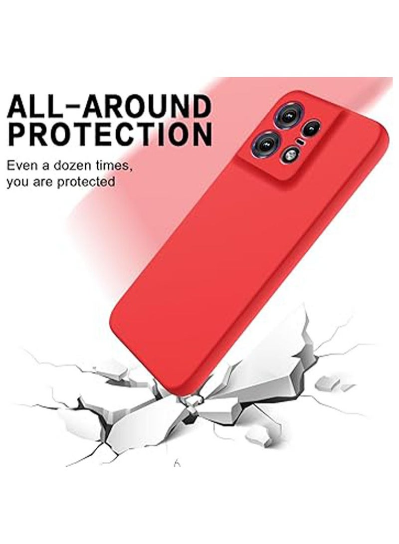 general for Motorola Edge 50 Pro Case,Liquid Silicone Phone Case,Shockproof, Drop-proof and Fingerprint-resistant - Image 2