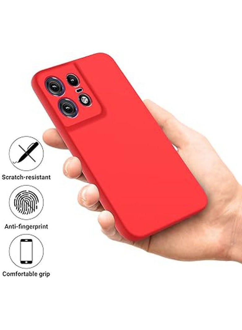 general for Motorola Edge 50 Pro Case,Liquid Silicone Phone Case,Shockproof, Drop-proof and Fingerprint-resistant - Image 4