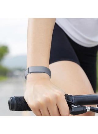 Band for Google Air Adjustable Silicone Sport Replacement Strap | Skin-friendly sweatproof silicone watch strap with multi-size holes, easy swap for workout running daily outdoor use. - view 3