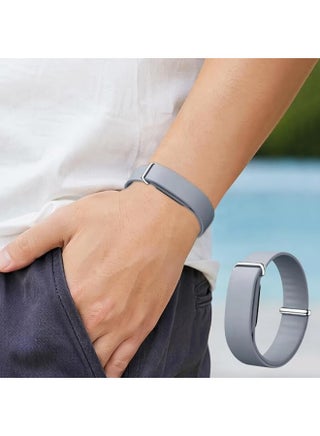 Band for Google Air Adjustable Silicone Sport Replacement Strap | Skin-friendly sweatproof silicone watch strap with multi-size holes, easy swap for workout running daily outdoor use. - view 4