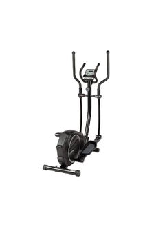 HouseFit Magnetic Resistance LCD Display Flywheel Manual Elliptical Bike Black 5 kg LOTUS E1.0 