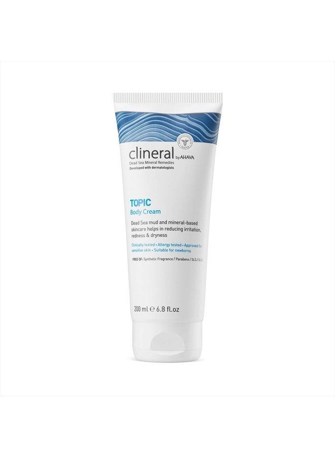 AHAVA Clineral Topic Body Skincare, Cream, 6.8 Fl Oz (Pack of 1) - Image 1