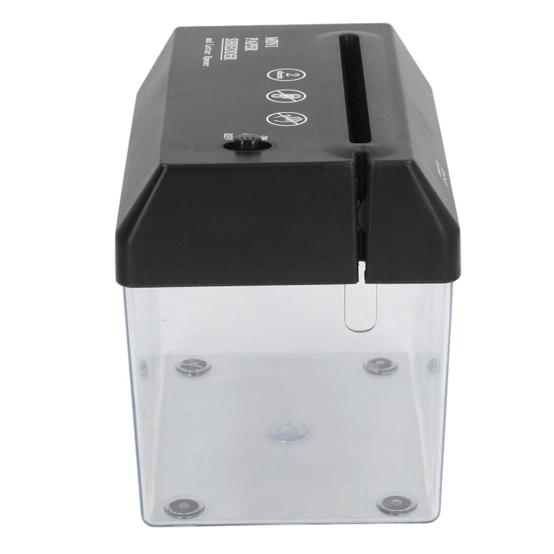 A4 A6 Paper Automatic Mini Electric Shredder USB Powered 4 84 Inch Input Bill Receipts - Image 2
