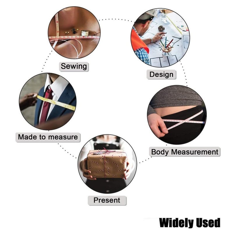 تيد شريط قياس من الألياف الزجاجية من TED مع علبة ABS متينة - شريط قياس يدوي قابل للسحب مع مقياس متري وإمبراطوري، شريط قياس للمسافات الطويلة لأعمال البناء والمسح وتنسيق الحدائق والأعمال الخارجية - Image 3