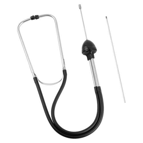 DIANZHU Car Mechanic Stethoscope with 8.46" Metal Probe,Mechanic Tools Automotive Stethoscope for Engine,Bearing and Gearbox Noise Monitor,Universal Engine Stethoscope for Most Cars - Image 1