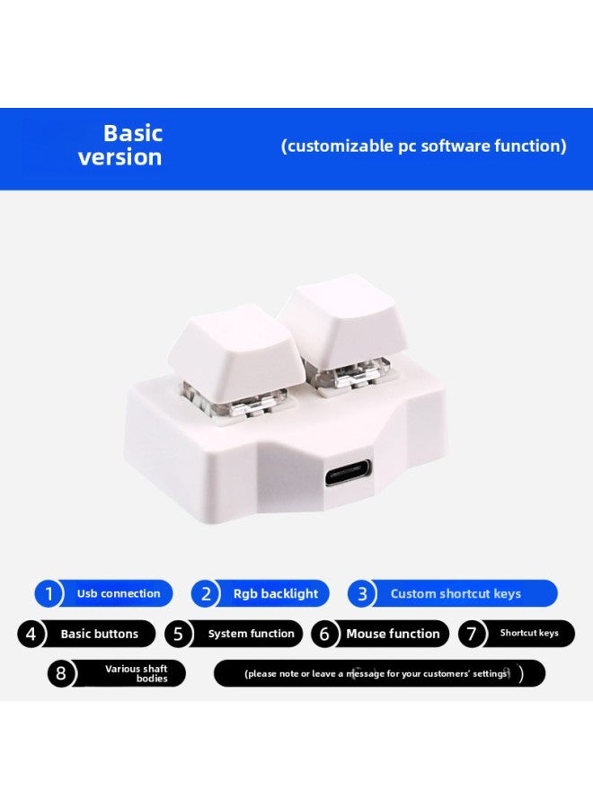 Generic USB Keypad 2 Keys Copy And Paste One-Click Password Multi ...