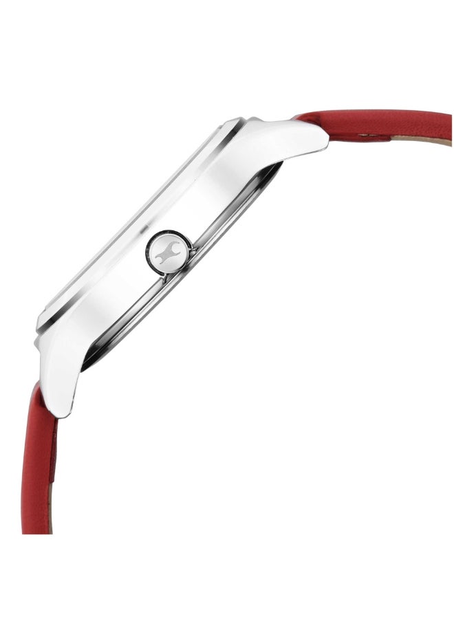fastrack Women's Quartz Watch with Analog Display and Leather Bracelet 6152SL07  - Image 3
