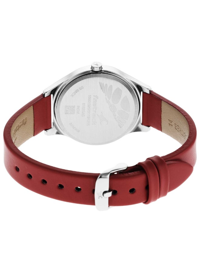 fastrack Women's Quartz Watch with Analog Display and Leather Bracelet 6152SL07  - Image 4