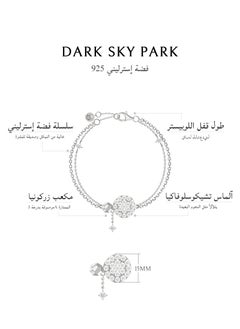 AWNL Women's Bracelet With 925 Sterling Silver and CZ Diamonds,Gift For Women Wife Girlfriend Dark Sky Park Collection  - Image 5