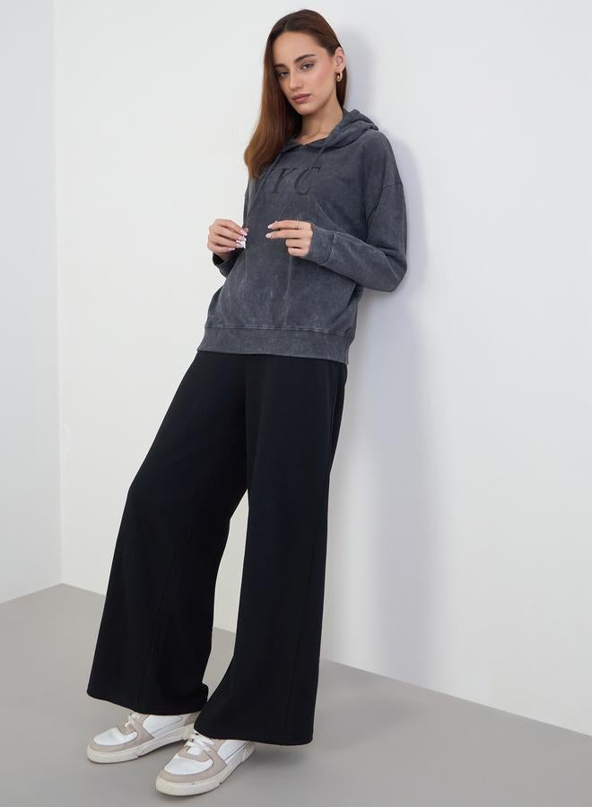 Styli Charcoal NYC Oversized Hoodie - Image 2