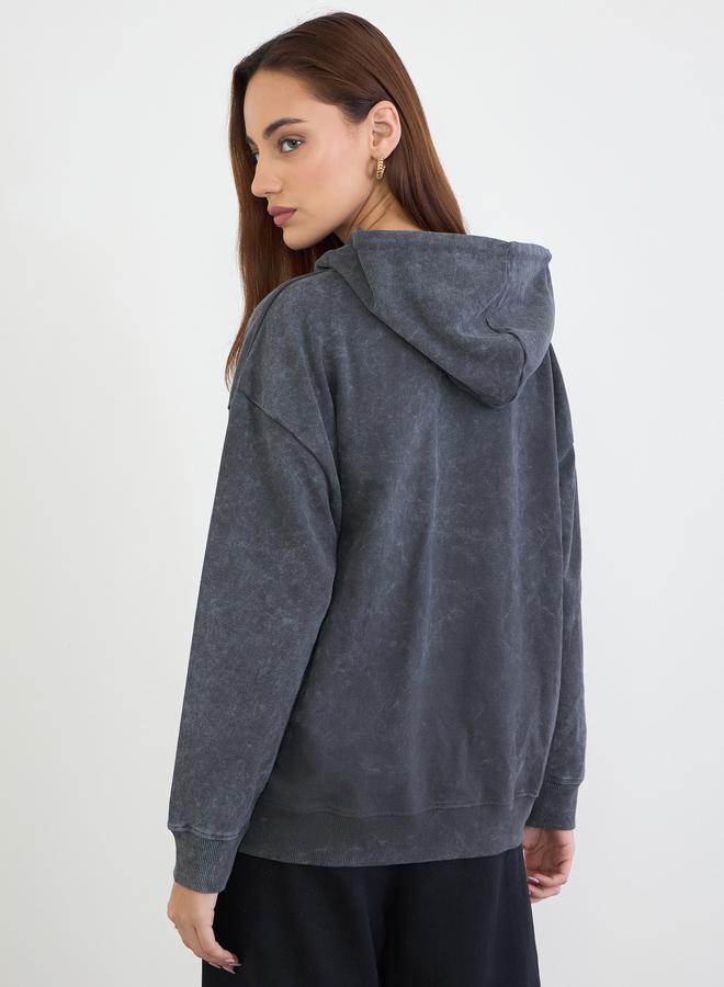 Styli Charcoal NYC Oversized Hoodie - Image 5