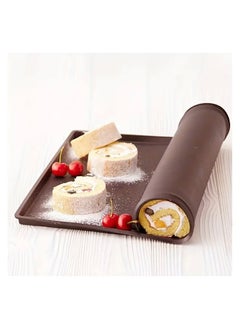 Just Quality 1pc, Swiss Roll Cake Mat (30.99cm X 25.98cm), Silicone Swiss Roll Mold, Baking Tools, Kitchen Gadgets, Kitchen Accessories  - Image 1