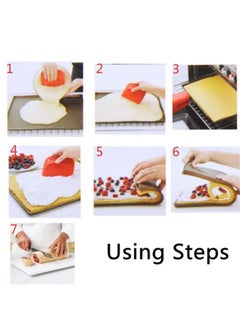 Just Quality 1pc, Swiss Roll Cake Mat (30.99cm X 25.98cm), Silicone Swiss Roll Mold, Baking Tools, Kitchen Gadgets, Kitchen Accessories  - Image 4