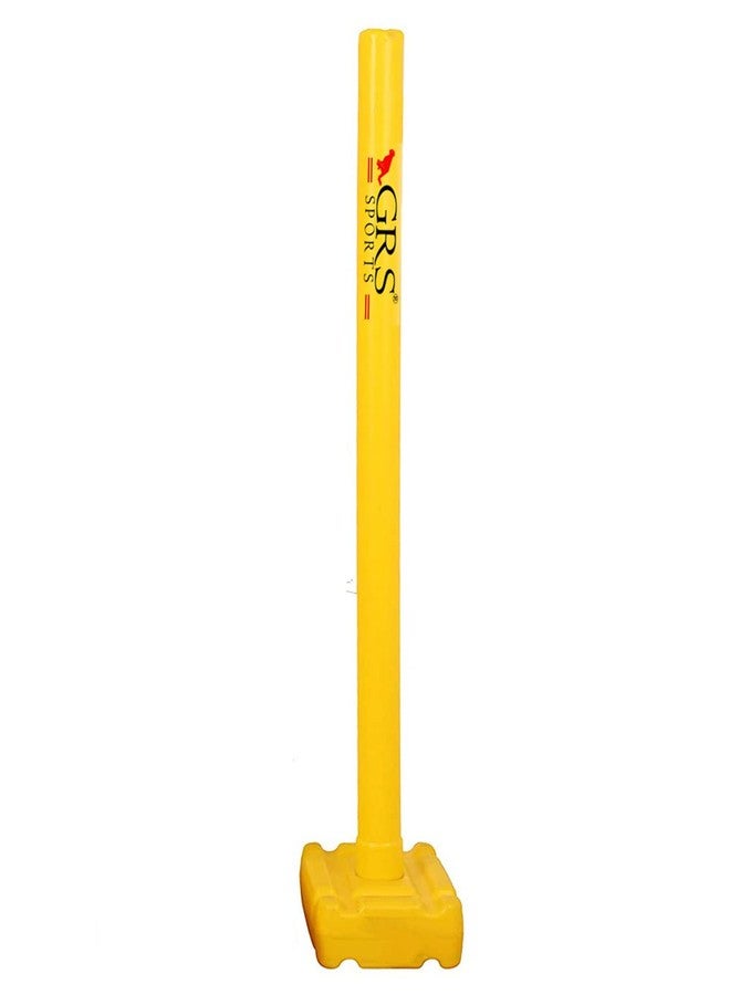 أفضل عصا كريكيت بلاستيكية ثقيلة من GRS India، بحجم كامل مع قاعدة للتدريب على التصويب. - Image 2