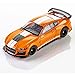 AFXRacemasters 2021 Shelby GT500 Twister OrangeWhite AFX22069 HO Slot Racing Cars - Image 3