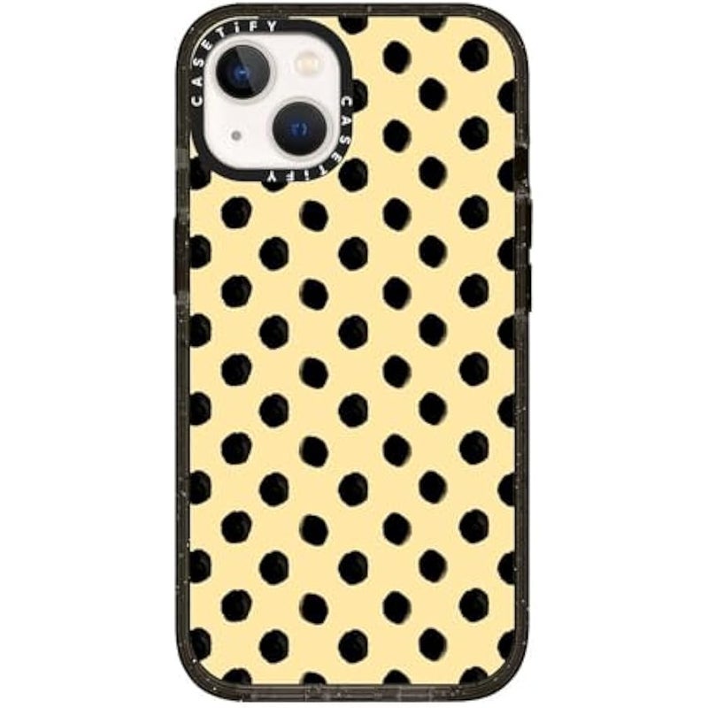 CASETIFY Impact iPhone 13 Case 【4X Military Grade Drop Tested / 8.2ft Drop Protection/Compatible with Magsafe】 - ercream Bliss - Clear Black - Image 2