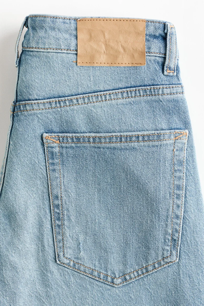 H&M  Straight High Waist Jeans for Women | Best Price UAE