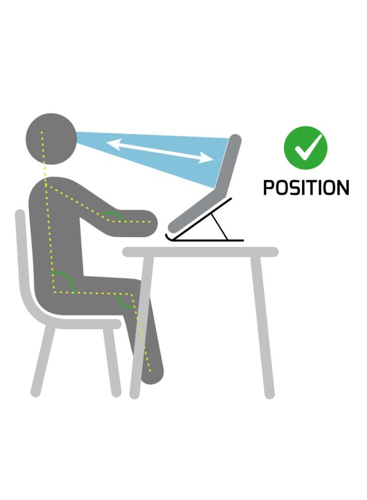 PORT Designs Foldable Laptop Travel Stand - Image 2