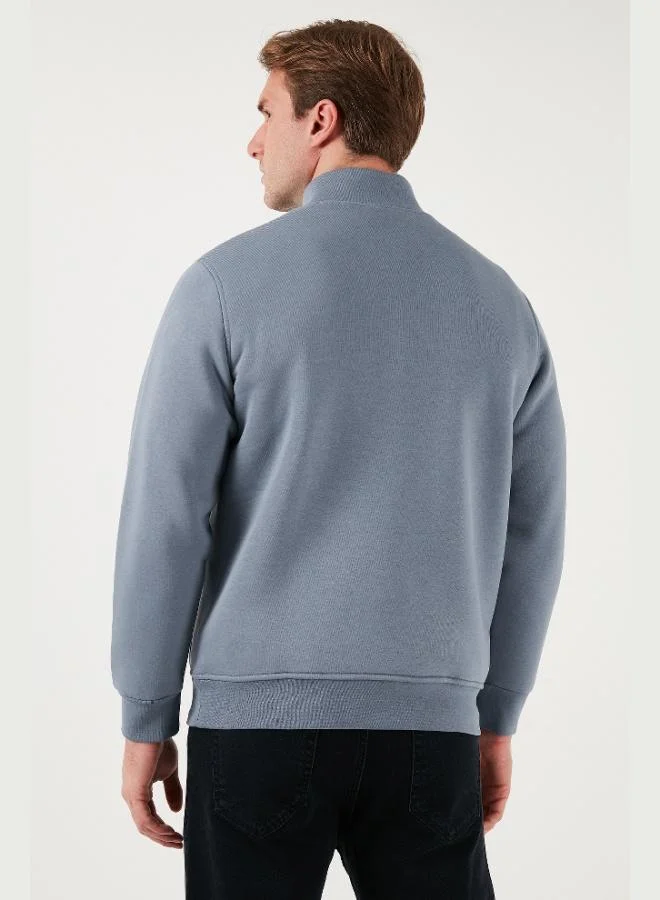 Buratti  Buratti Cotton Regular Fit Stand-Up Collar 2-Pack Men's Sweatshirt 59052592S2 for Men | Best Price UAE