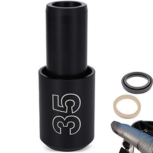 GICB Dust Seal Installation Tool Fork Dust Seal Driver Dust Wiper Installation Tool Guide Compatible with Fox Rockshox Suspension Fork Lower Leg in 30mm 32mm 34mm 35mm 36mm 40mm - Image 1
