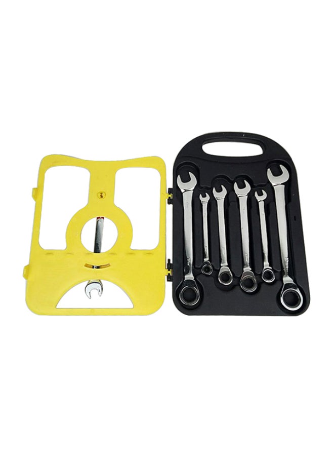 إسكدنيا طقم أدوات مفاتيح ربط متعددة الوظائف من 7 قطع فضي 1.56كيلوجرام - Image 1