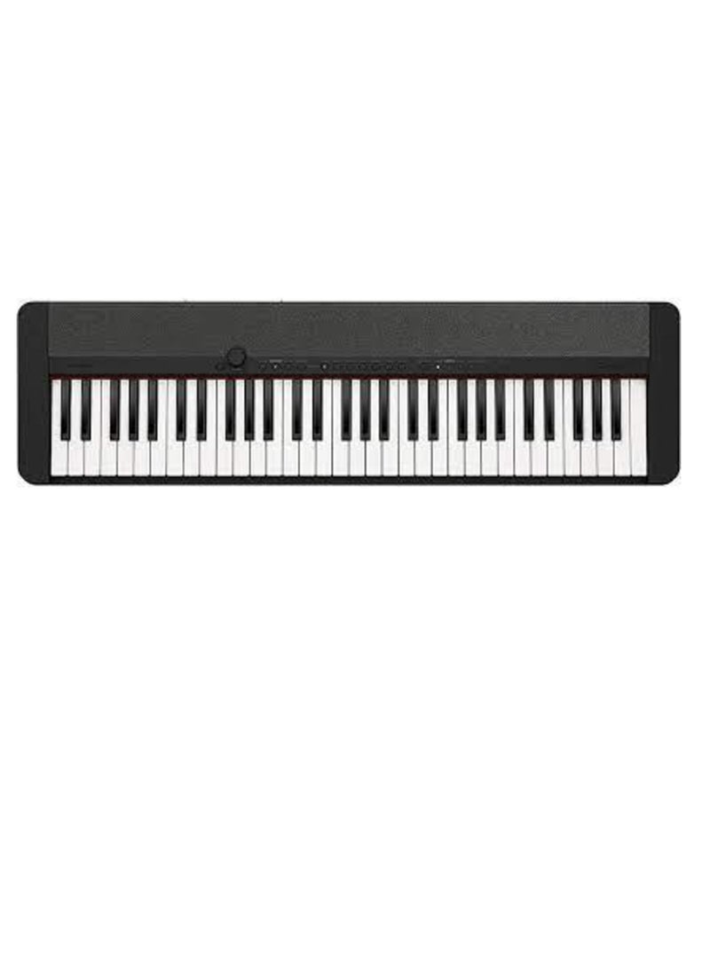 CASIO - Casio CT-S1BK 61-Key Touch-Sensitive Portable Keyboard-Black - Image 1