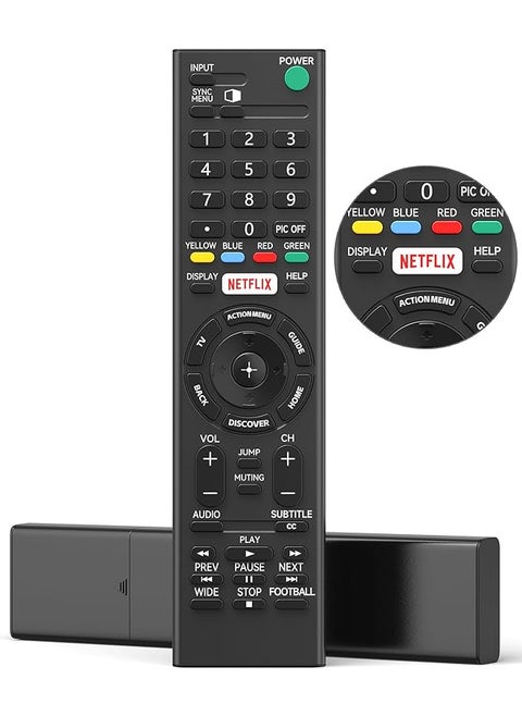 Rmt Tx100U Universal Tv Remote Control For Sony Xbr 65X810C Xbr 55X810C Xbr 75X910C Kdl 55W850C Kdl 50W850C