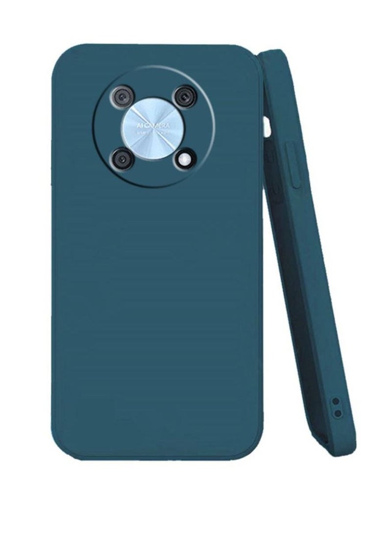 Protective Premium Silicone Soft-Touch Case Cover For Huawei Nova Y90 - Blue