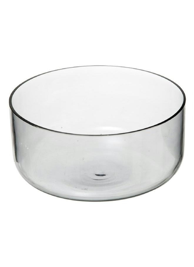 LOFT SALAD BOWL,L28XP28XH14CMS,SMOKY GLASS,NATURAL-173779  - Image 3